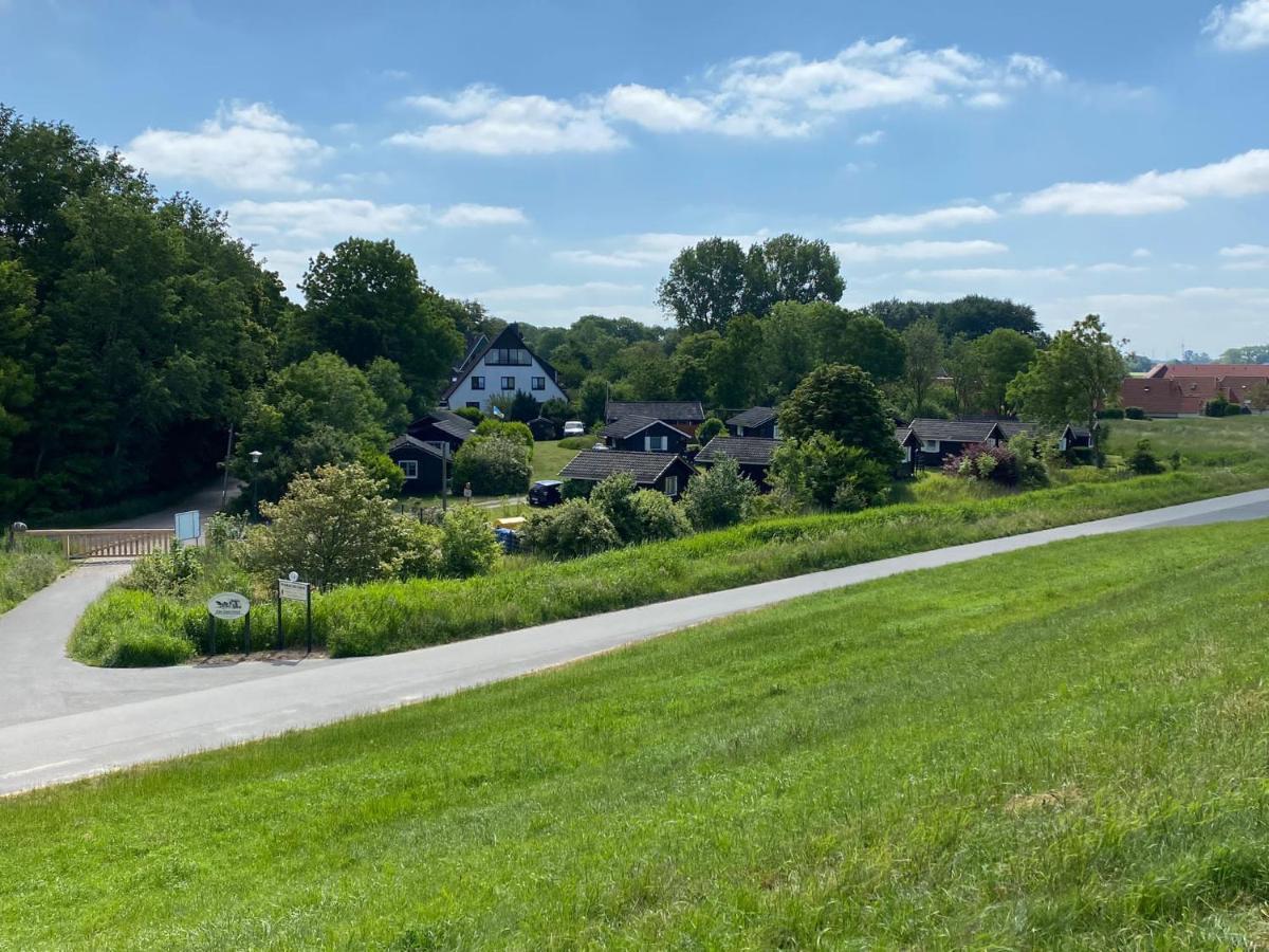 Ferienhaus Wieden Am Deich Wurster Nordseekuste Dış mekan fotoğraf