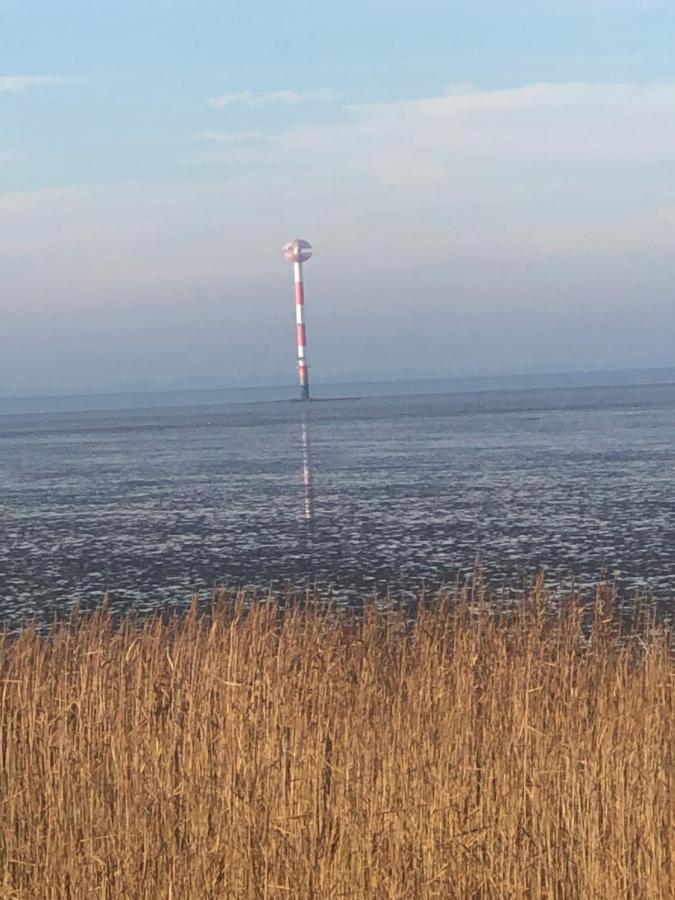 Ferienhaus Wieden Am Deich Wurster Nordseekuste Dış mekan fotoğraf